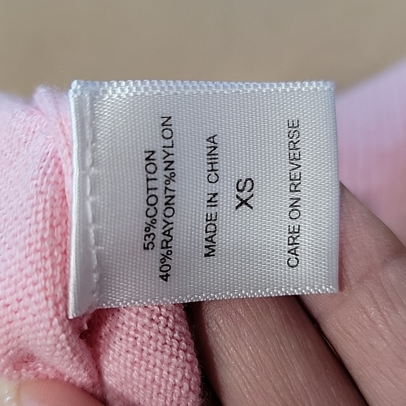 New York & Company Size XS Pink Button Front Cardigan, Excellent Used Condition - Picture 14 of 14